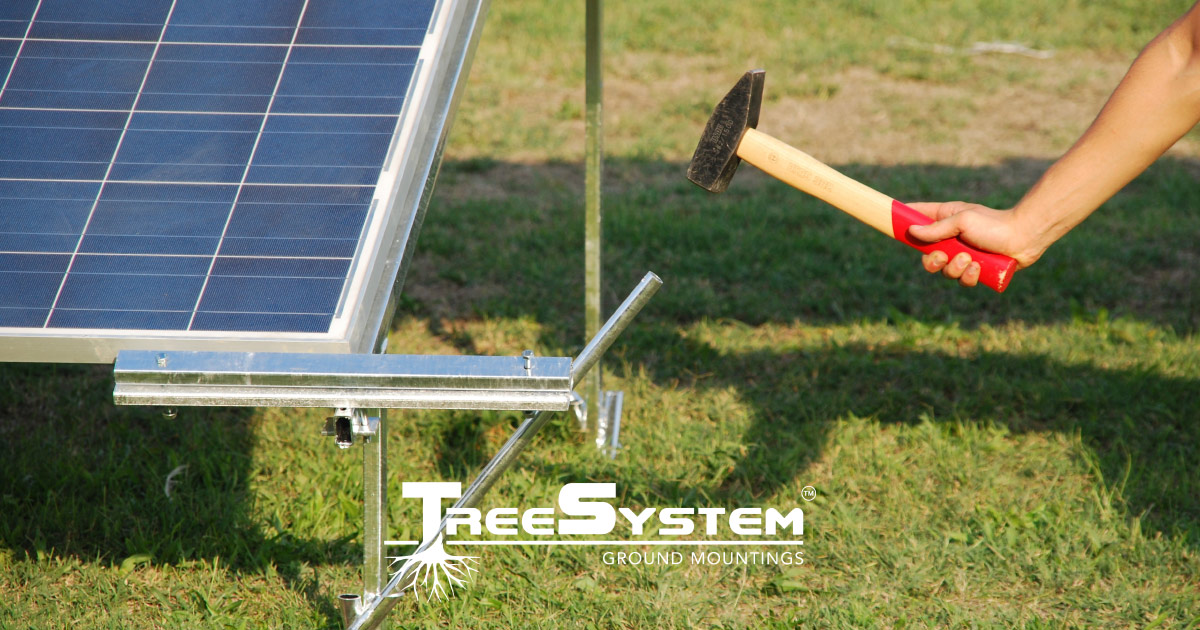 pv kits | TreeSystem | Patented anchoring systems | Arre (PD)